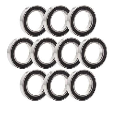 Imagem de Rolamento 6802 2RS 15 * 24 * 5mm (10 PCS) Seção métrica fina 61802RS 6802 RS Rolamentos de esferas 6802RS