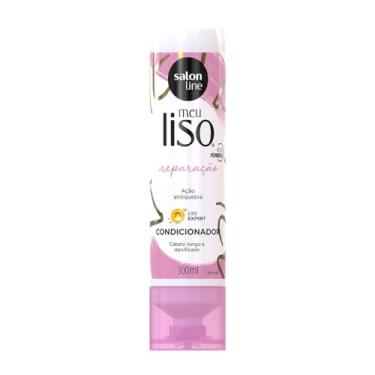 Imagem de Salon Line, Condicionador, Meu Liso, Reparação, Vegano - Cabelos Lisos, 300 ml