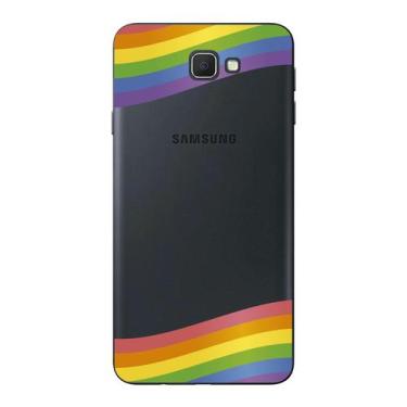 Imagem de Capa Case Capinha Samsung Galaxy  J7 Prime Arco Iris Faixas - Showcase