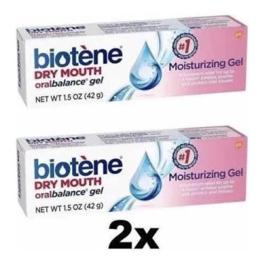 Imagem de 2 Unidades Biotene Oral Balance Gel Hidratante P/ Boca Seca Oralbalance Gel