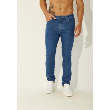 Imagem de Calça Masculina Jeans Modelo Skinny Com Bolsos Colcci