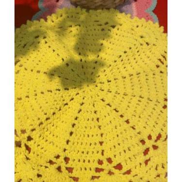 Imagem de toalhinha de crochê / centro de mesa de crochê / Sousplat em crochê /Decoração Casa, sala, cozinha