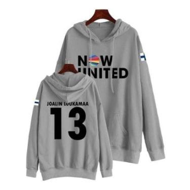 Imagem de Blusa De Frio Moletom  Banda Now United Joalin Loukamaa 13-Unissex