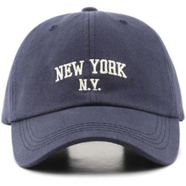 Imagem de Boné Estilo Beisebol com Bordado New York-Unissex