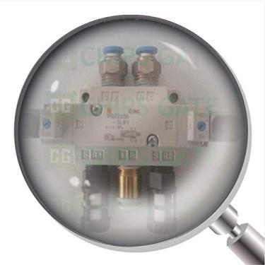 Imagem de VQZ2250-5LB1 1Pcs New VQZ2250-5LB1 Solenoid Valve with Stand