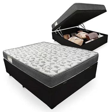 Imagem de Cama Box Com Baú Casal + Colchão De Espuma D33 - Ortobom - Iso 100 138cm