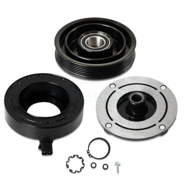Imagem de Kessocco Kit de embreagem do compressor 4711001 AC 4710535 97307 Substituição do kit de embreagem do compressor de ar condicionado para Honda Odyssey 3,5L 2005-2007 bobina de rolamento de polia