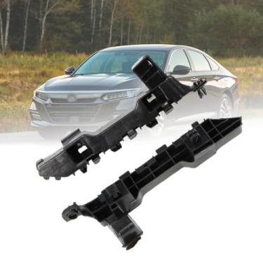 Imagem de Havgufil Retentor de suporte de para-choque dianteiro esquerdo e direito para Honda Accord Sedan 2018 2019 2020, 71193-TVA-A01 71198-TVA-A01 Pacote com 2