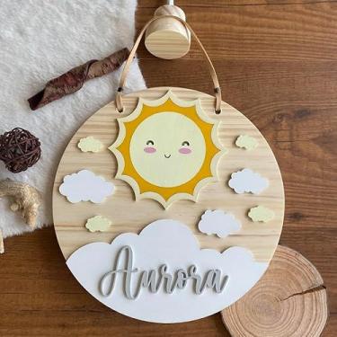 Imagem de Porta Maternidade - Flâmula Sol