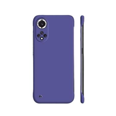 Imagem de Capa ultrafina sem moldura para PC para Huawei para Honor 70 90 80 60 50 Pro SE X8 X9 Magic 5 4 3 Pro, capa de telefone rígida com gradiente fosco, roxo escuro, para Honor 50 Pro