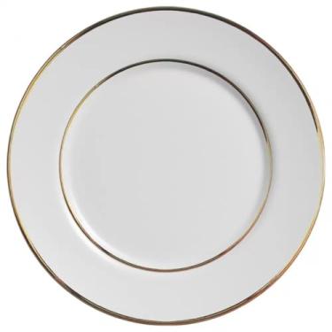 Imagem de Conjunto Alleanza de 6 Pratos Raso Branco Pérola