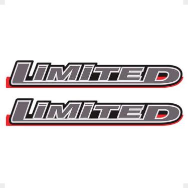 Imagem de Adesivos Limited Compatível Ranger 2010/2012 Emblema Grafite - SPORTIN