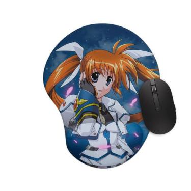 Imagem de Mouse pad Ergonômico Nanoha Takamachi - Starnerd