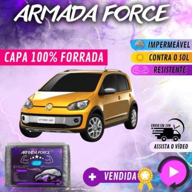 Imagem de Capa Cobrir Carro CROSS UP 100% Forrada Armada Force 100% Impermeável 