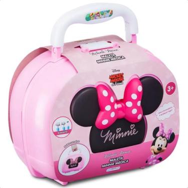 Imagem de Brinquedo Maleta Minnie Médica 7 Acessórios +3 Anos Criatividade Coord