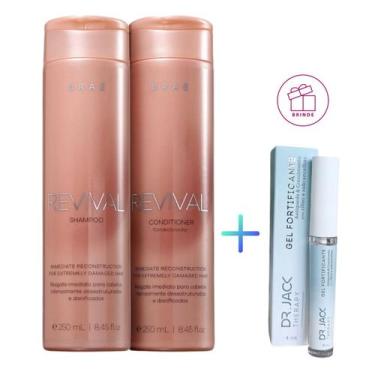 Imagem de Braé Revival Kit Shampoo 250ml + Condicionador 250ml e Gel Fortalecedo