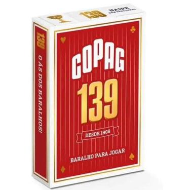 Imagem de Baralho 139 Couche Vermelho Copag 91011