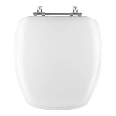 Imagem de Tampa De Vaso Sanitario Almofadada Thema Branco Para Bacia Incepa - Po