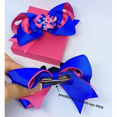 Imagem de Laço de Cabelo Infantil Crianças Presilha Bico de Pato Desenho Disney 