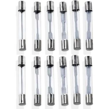 Imagem de Kit Com 20 Fusivel Vidro 15 Amperes - Chevette - Opala - STORE AUTO