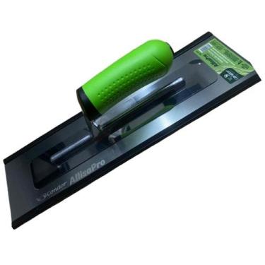 Imagem de Desempenadeira de punho AllisaproCondor 360x110 3mm Aço Inox