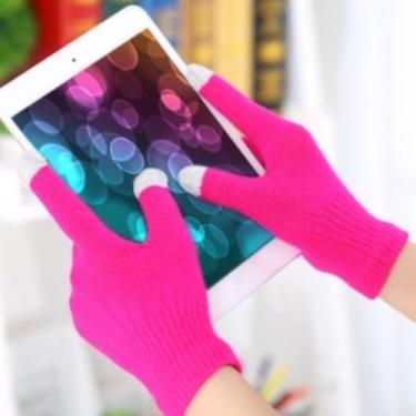 Imagem de Luva de lã Touch Screen Grossa Inverno - Mix de produtos , Pink