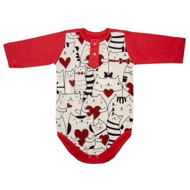 Imagem de Body Gorette The Cat Gola Patê Gatos Goiaba, G