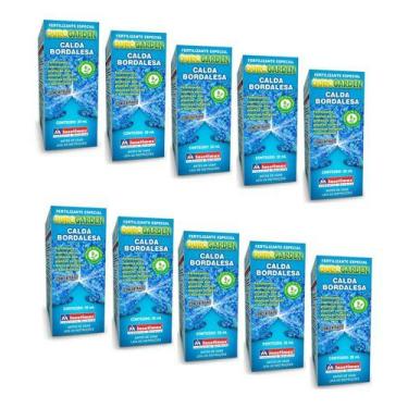 Imagem de 10 Calda Bordalesa Pronta Para Uso (cal + Sulfato De Cobre) - Insetima