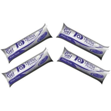 Imagem de Hene Em Gel Jaborandi 180g Divina Dama Preto Forte (Preto Azulado) Bis