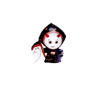 Imagem de BALÃO BRUXINHA VAMPIRA ( 1 UNIDADE) (Balão Decoração de Halloween) - R