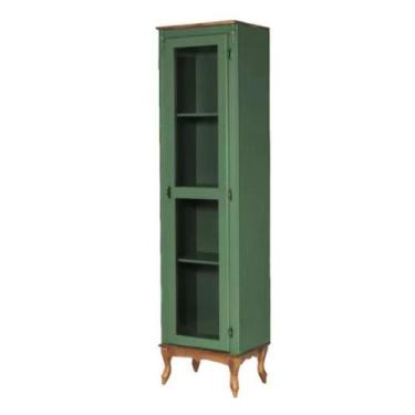 Imagem de Paneleiro Porta de Vidro e Pés Luiz XV - Medida 205 x 52 cm - Tommy De