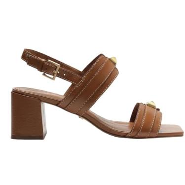 Imagem de Sandália Arezzo Salto Bloco Médio