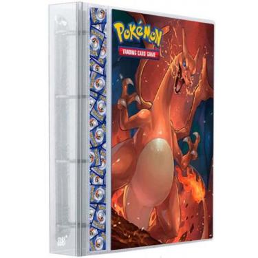 Imagem de Pasta Fichário Álbum Cristal Cartas Cards Pokémon Com 30 Folhas 9 Bols