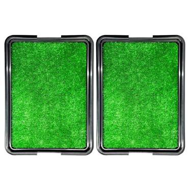 Imagem de 2x Sanitário Canino Banheiro Para Cães Com Grama Eco Pet - Supri Pets