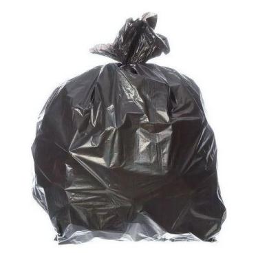 Imagem de Saco Para Lixo Com Capacidade De 40 Litros Preto Com 50 Uni - HIGIPACK