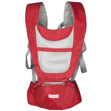 Imagem de Canguru Carrega Bebê Ergonômico Passeio 6 em 1 Posições Baby Até 20 Kg