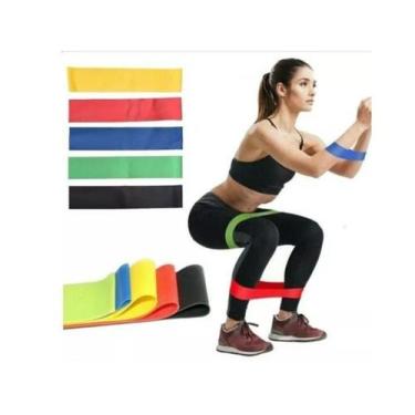 Imagem de Kit Fitness 5 Mini Band - Lutino