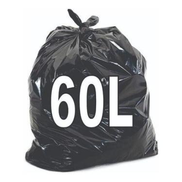 Imagem de Saco De Lixo 60 Litros Resistente 100 Unidades - HIGIPACK
