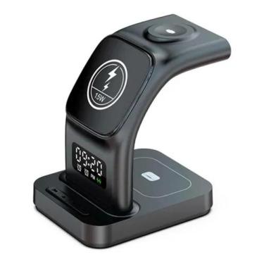 Imagem de Base Carregamento Indução 5 Em 1  Sem Fio Original YD-31 HM