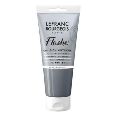 Imagem de Tinta Acrílica Flashe Lefranc 80ml S2 833 Nickel Iridescent - Lefranc 