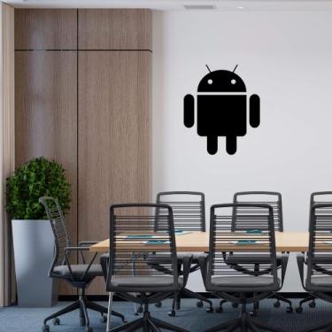 Imagem de Adesivo de Parede Logo Android Loja de Celular Informática - Kanto Sto