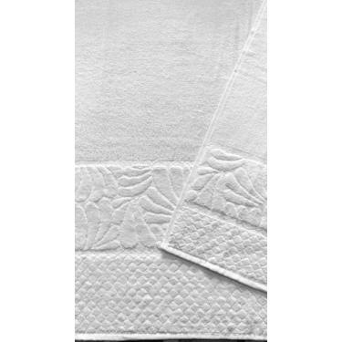 Imagem de Kit de Toalha de Banho e Rosto - Clamatex, Branco