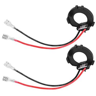 Imagem de Adaptador de Farol LED H7 para MK7, par de Suporte Retentor de Adaptador de Lâmpadas LED Com Adaptador de Farol de Carro, Permite Sem Destruição de Soquete