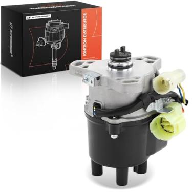 Imagem de A-Premium Distribuidor de ignição com tampa e rotor compatível com Acura Integra 1990-1991 1,8L, transmissão automática