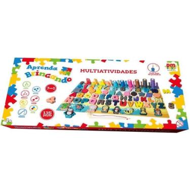 Imagem de Multiatividades didaticos aprenda brincando - dm brasil - DM TOYS