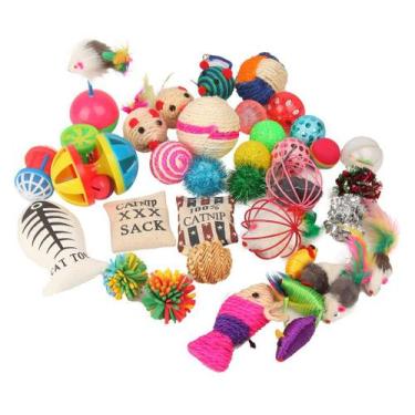 Imagem de Pacote com 20 Brinquedos Fashion's Talk para Gatos