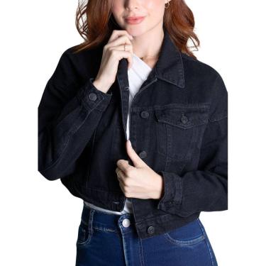 Imagem de Jaqueta Sarja Sawary - 279302 - Preto P-Feminino