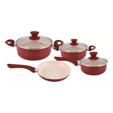 Imagem de Jogo de Panelas 4 Peças Cerâmica Linha Veneza