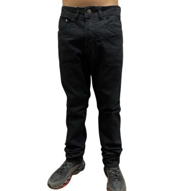 Imagem de Calça Jeans Masculina Onbongo Slim Color Preta B975A Preto-Masculino
