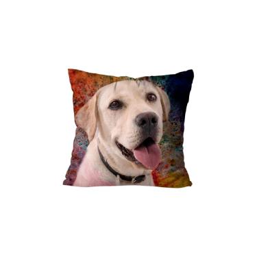 Imagem de Capa Para Almofada 45x45 Mdecore Gato Cachorro Pets